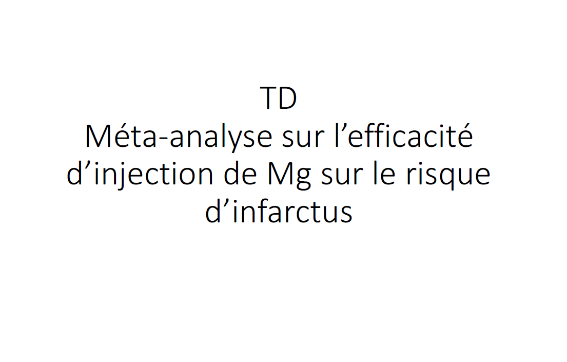 Extrait présentation